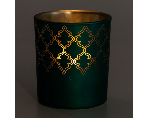 Подсвечник King, зеленый