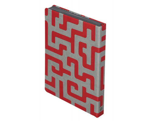 Ежедневник Labyrinth, недатированный, красный