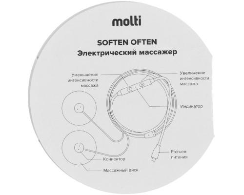 Электрический массажер для спины и воротниковой зоны Soften Often
