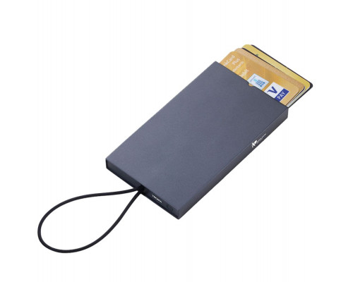 Футляр для карт Ten, черный