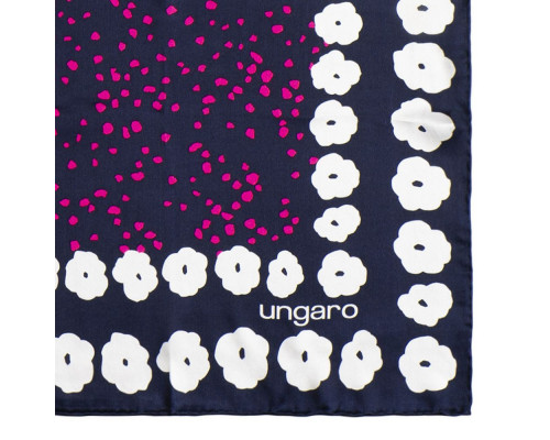 Платок Giada Silk, темно-синий