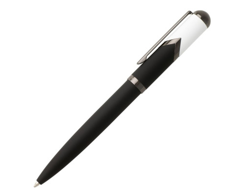 Набор Cosmo: папка с блокнотом А5, ручка и шарф, черный