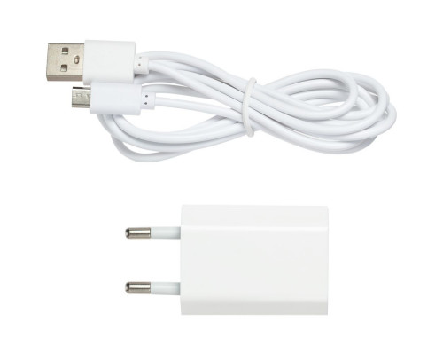 Настольная лампа с часами и календарем Office Torch, белая