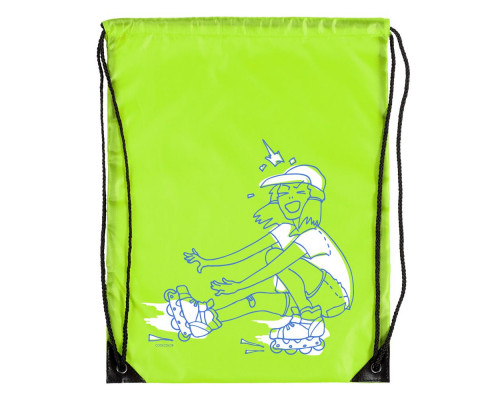 Рюкзак Roller Skates, желтый неон