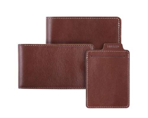 Портмоне Security, темно-коричневое