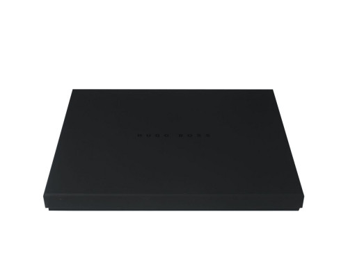 Папка на молнии c блокнотом А4 Tradition, черная