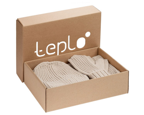 Набор Nordkyn Full Set с шарфом, бежевый