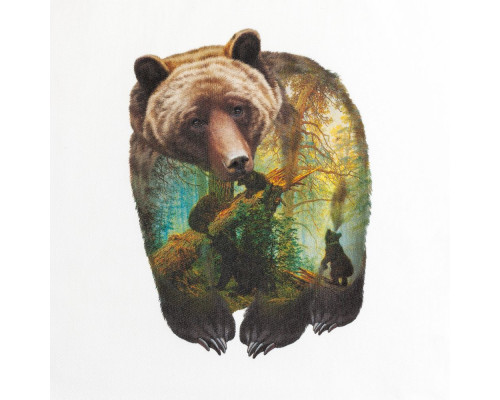 Холщовая сумка Bruin, молочно-белая