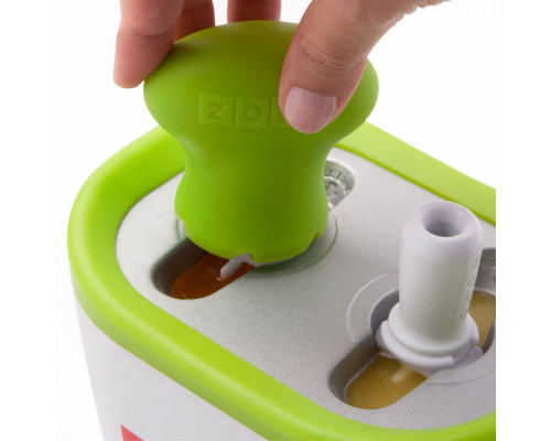 Набор для приготовления мороженого Duo Quick Pop Maker, зеленый