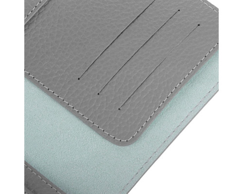 Портмоне Kelly с отделением для паспорта, серое