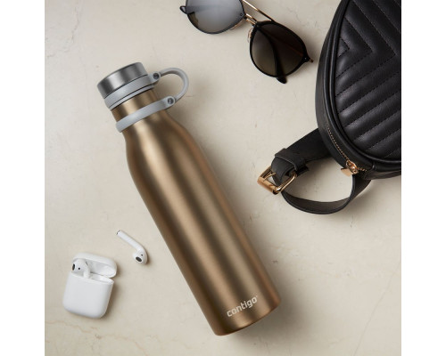 Термобутылка Matterhorn, вакуумная, золотистая