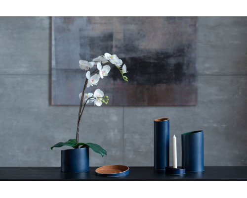 Блюдо Form Fluid, среднее, зеленое