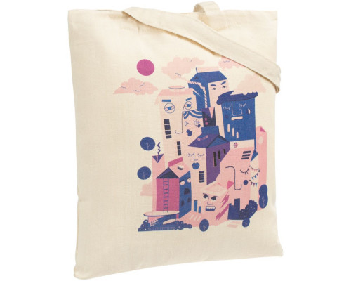 Холщовая сумка «Йогуртбург», неокрашенная