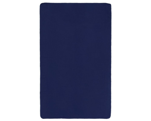 Флисовый плед Warm&Peace, синий