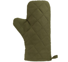 Прихватка-рукавица «Большой шеф», темно-зеленая
