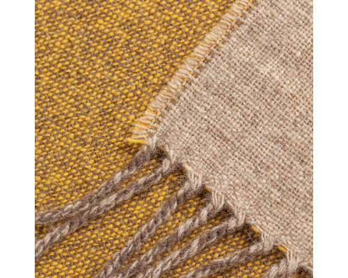 Плед Dioniso, горчичный