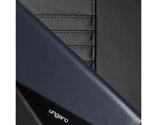 Набор Lapo: папка с блокнотом А4, роллер и флешка 16 Гб, черный