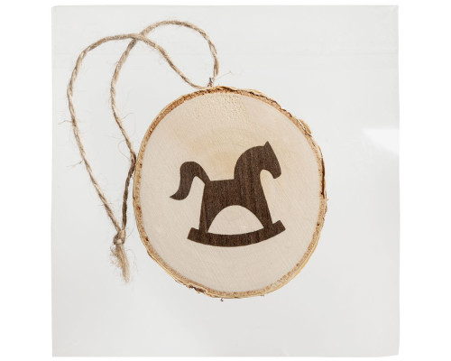 Подвеска Logger, с лошадкой