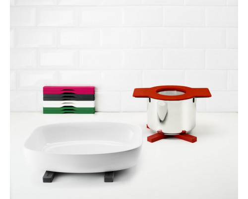 Подставка под горячее Magnetic Trivet, магнитная, белая