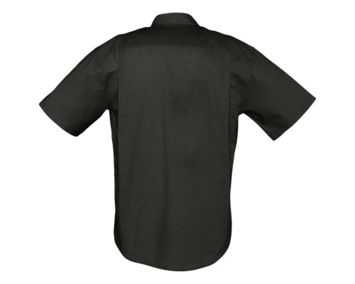 Рубашка мужская с коротким рукавом Brisbane, черная