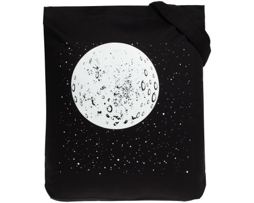 Холщовая сумка «Что вечно под Луной» со светящимся принтом