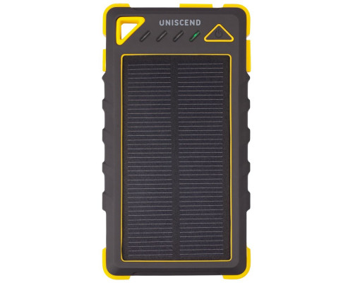 Внешний аккумулятор Uniscend Outdoor 8000 мАч с солнечной батареей