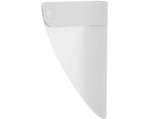 Прозрачный экран для лица Barrier, немедицинский, с белой лентой