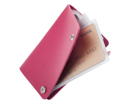 Футляр для пластиковых карт Young, розовый (фуксия)