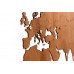 Деревянная карта мира World Map Wall Decoration Exclusive, красное дерево
