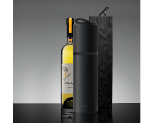 Термофутляр для вина Vin Blanc, черный