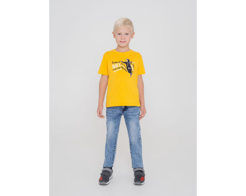 Футболка детская «Гидонисты», желтая