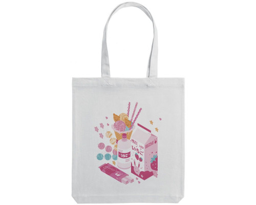 Холщовая сумка «Осака. Каммихин», молочно-белая