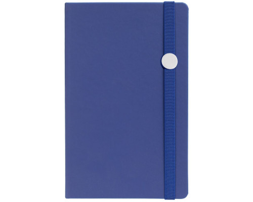 Блокнот Shall Round, синий