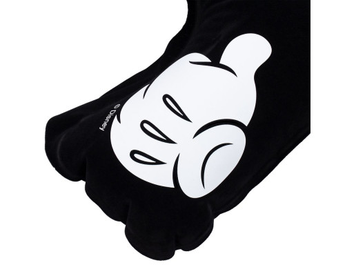 Надувная подушка под шею в чехле Victory, черная