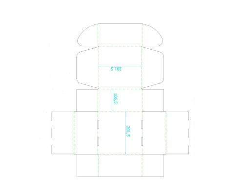 Коробка Medio, крафт