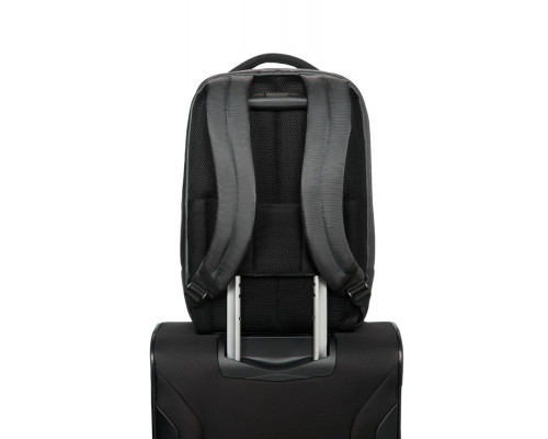 Рюкзак для ноутбука Qibyte Laptop Backpack, темно-серый с черными вставками