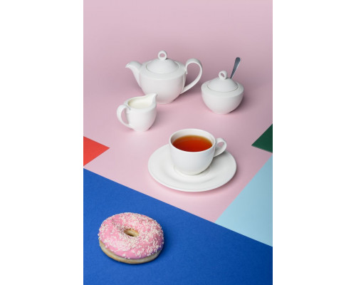 Сахарница Maxim Diamond, молочно-белая