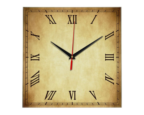 Часы настенные стеклянные Times Square