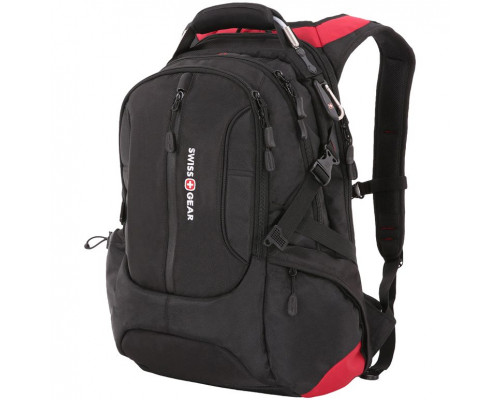 Рюкзак для ноутбука Swissgear Walkman, черный с красным