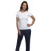 Футболка стретч женская Miami 170 белая