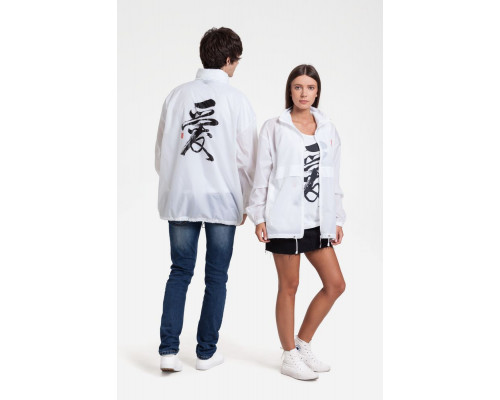 Ветровка «Вечные ценности. Любовь», белая