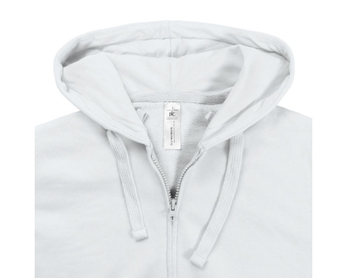 Толстовка женская Hooded Full Zip белая
