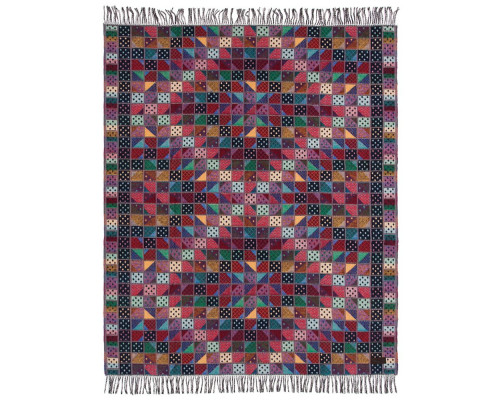 Плед Illinois, бордовый