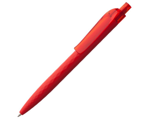 Ручка шариковая Prodir QS01 PRT-T Soft Touch, красная