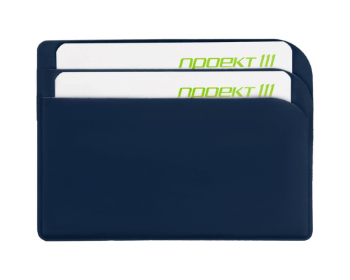 Чехол для карточек Dorset, синий