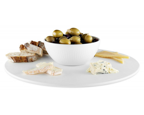 Блюдо для торта или закусок Legio Nova, белое