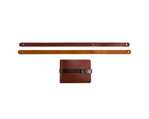 Кошелек Leaf, коричневый