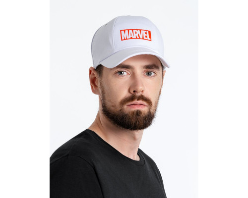 Бейсболка Marvel, белая