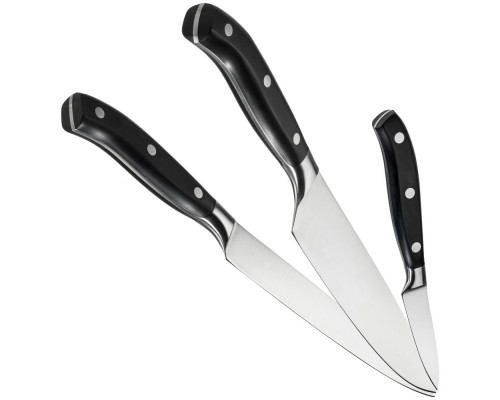 Набор кухонных ножей Victorinox Forged Chefs, черный