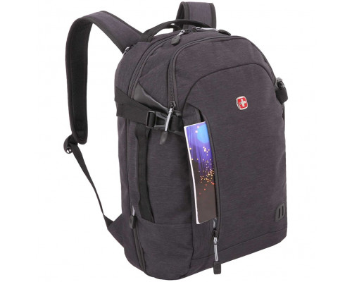 Рюкзак для ноутбука Swissgear с RFID-защитой, серый